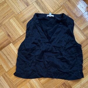 Lunya Black V-Neck Tank Top